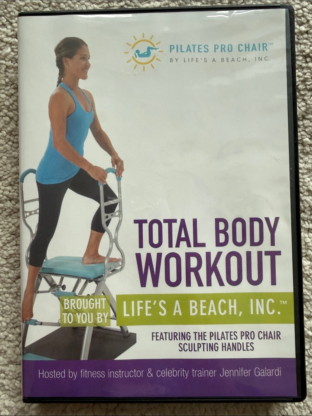 Life's A Beach Total Body Workout DVD - Blue